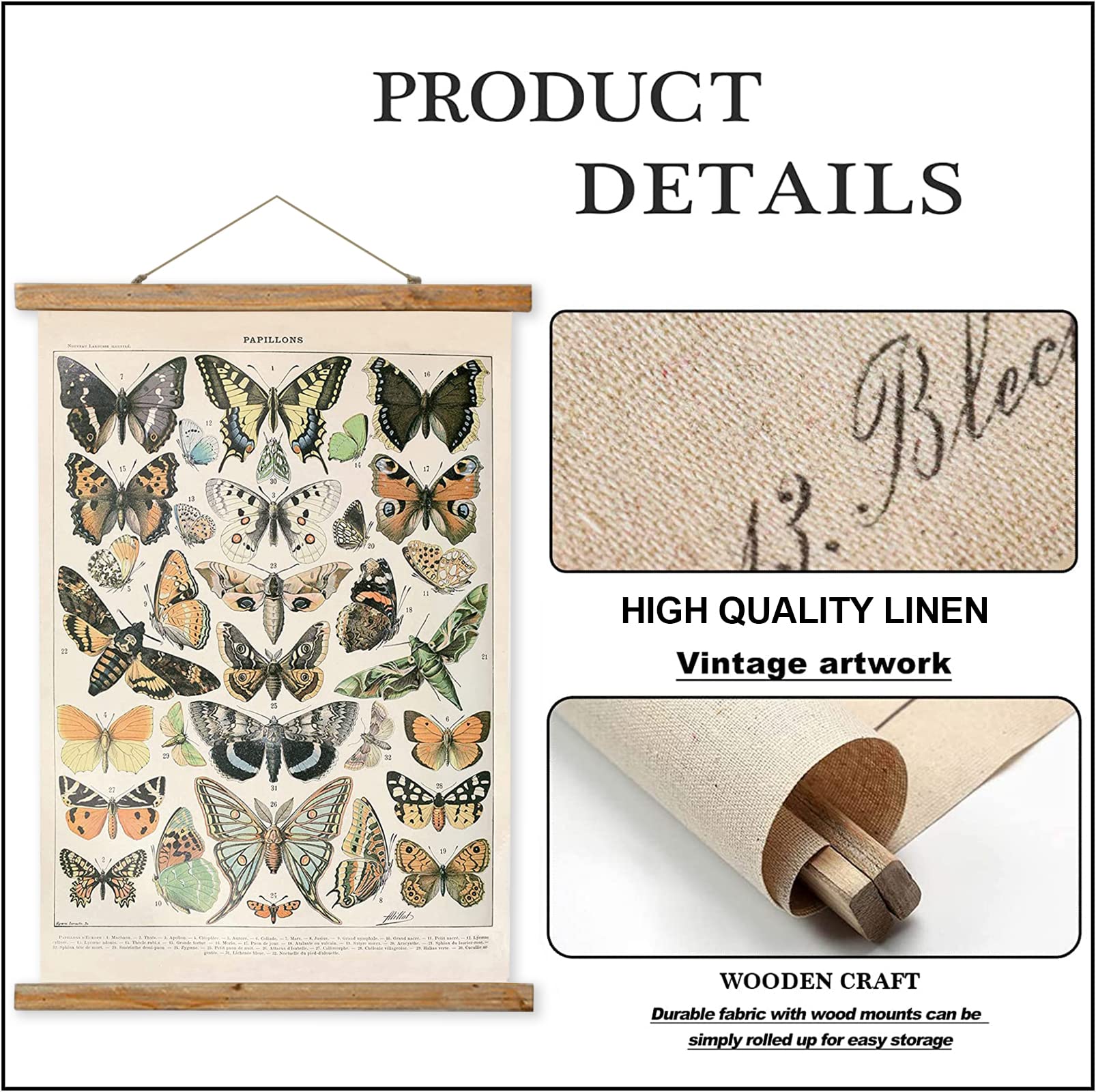 Amazon.com: 3 Pack Vintage Poster (Small), Hanging Poster Hanger